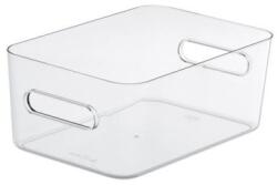 SMARTSTORE Cutie de depozitare, plastic, 5, 3 l, SMARTSTORE „Compact Clear M, transparentă