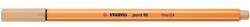 STABILO Liner, 0, 4 mm, STABILO "Point 88", culoare carne