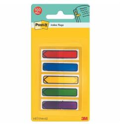 3M Semne de carte, plastic, semne de carte 5x20, 11, 9x43, 2 mm, formă de săgeată, 3M POSTIT, mix, 100 de coli