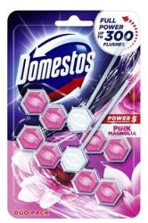 Domestos Bloc odorizant pentru toaletă, 2 buc. , DOMESTOS "Power 5", magnolie roz, 2 buc