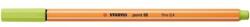 STABILO Liner, 0, 4 mm, STABILO "Point 88", verde lime