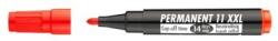 ICO Marker permanent, 1-3 mm, vârf conic, ICO "Permanent 11 XXL", roșu