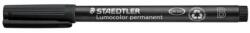 STAEDTLER Marker permanent, OHP, 1-2, 5 mm, STAEDTLER "Lumocolor® 314 B", negru