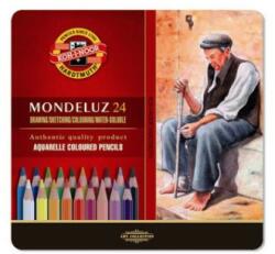 KOH-I-NOOR Creioane KOH-I-NOOR Mondeluz, acuarelă, set de 24 într-o cutie. box