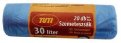 TUTI Saci de gunoi, 30 l, 20 buc, 50x60 cm, 9 , TUTI, albaștri, 20 buc