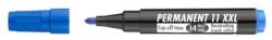 ICO Marker permanent, 1-3 mm, vârf conic, ICO "Permanent 11 XXL", albastru