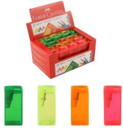 Faber-Castell Ascuțitoare Faber-Castell 125 LV /FLV cu încărcător (mix / preț 1 buc)