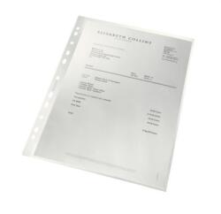 Leitz Copertă Euro, cu perforație Euro, A4, PP, 100 microni, suprafață rugoasă, LEITZ "Recycle", 25 buc