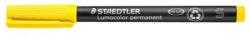 STAEDTLER Marker permanent, OHP, 0, 4 mm, STAEDTLER "Lumocolor® 313 S", galben