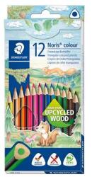 STAEDTLER Creioane colorate, set, triunghiulare, STAEDTLER "Noris Colour 187", 12 culori diferite, 12 buc