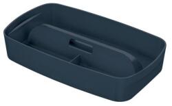 Leitz Organizator cu mâner, LEITZ "MyBox Cosy", gri catifelat
