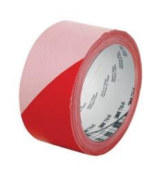 3M Bandă industrială, 50mm x 33m, 3M, roșu-alb, 33m
