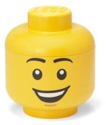 LEGO Cutie de depozitare, mică, cap, LEGO, Happy Boy