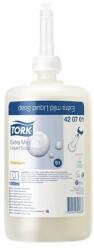 Tork Săpun lichid, 1 l, sistem S1, TORK, pentru piele sensibilă, alb