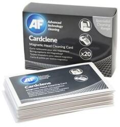 AF International Card de curățare „Cardclene pentru cititoare de carduri magnetice, 20 buc
