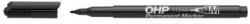 ICO Marker permanent, OHP, 1-1, 5 mm, M, ICO, negru