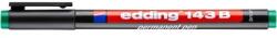 edding Marker permanent, OHP, 1 mm, EDDING "143 B", verde