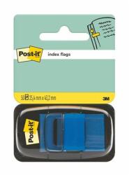 3M Semn de carte, plastic, 50 de coli, 25x43 mm, 3M POSTIT, albastru, 50 de coli