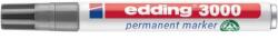 edding Marker permanent, 1, 5-3 mm, vârf conic, EDDING "3000", gri