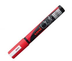 uni Marker cu cretă, 1, 8-2, 5 mm, UNI "PWE-5M", roșu