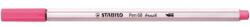 STABILO Marker de fibre, STABILO "Pen 68 brush", roz