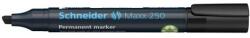 Schneider Marker permanent, 2-7 mm, vârf teșit, SCHNEIDER "Maxx 250", negru