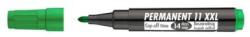 ICO Marker permanent, 1-3 mm, vârf conic, ICO "Permanent 11 XXL", verde