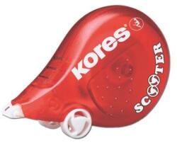 Kores Rolă corectoare, 4, 2 mm x 8 m, KORES "Scooter", roșie, 8 m