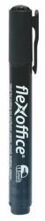 FlexOffice Marker permanent, 1, 5 mm, conic, FLEXOFFICE "PM03", negru
