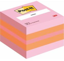 3M POSTIT Blocnotes autoadeziv, 51x51 mm, 400 de coli, 3M POSTIT, roz, 400 de coli
