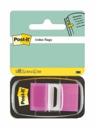 3M Semn de carte, plastic, 50 de coli, 25x43 mm, 3M POSTIT, violet, 50 de coli