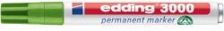 edding Marker permanent, 1, 5-3 mm, vârf conic, EDDING "3000", verde deschis