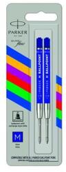 Parker Rezervă pentru pix, M, economică, PARKER "Royal", albastră, 2 buc