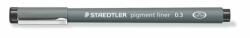 STAEDTLER Liner, 0, 3 mm, STAEDTLER „Pigment Liner, negru