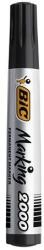BIC Marker permanent, 4, 95 mm, vârf conic, BIC "ECO 2000", negru