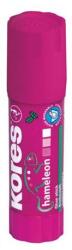 Kores Lipici stick, 15 g, devine transparent după uscare, KORES „Cameleon, violet