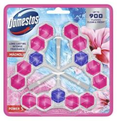 Domestos Bloc odorizant pentru toaletă, 3 piese, DOMESTOS "Power 5", magnolia, 3 bucăți