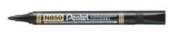 Pentel Marker permanent, 1, 5 mm, vârf conic, PENTEL "N850", negru