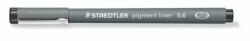 STAEDTLER Liner, 0, 6 mm, STAEDTLER „Pigment Liner, negru