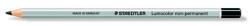 STAEDTLER Creion colorat, hexagonal, pentru toate suprafețele, nepermanent, (omnicrom) STAEDTLER "Lumocolor 108", negru