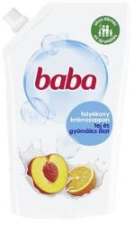 Baba Săpun lichid, reumplere, 0, 5 l, BABA, lapte și fructe