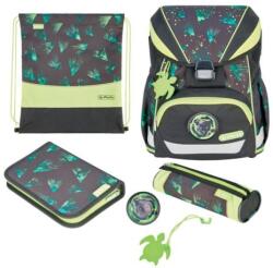 Herlitz Ghiozdan școlar Herlitz UltraLight+XL Jungle, set