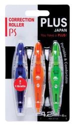 PLUS Corporation Bandă corectoare PLUS PS WH-034M-3P /4, 2 mm x 6 m/ 2+1 GRATUIT