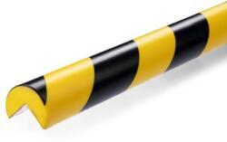 Durable Profil de protecție pentru colțuri C25R, galben-negru, autoadeziv