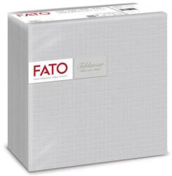 FATO Șervețele, pliate 1/4, 40x40 cm, FATO "Airlaid Shade", argintii, 50 buc