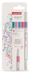uni Set de căptușeli, 0, 4 mm, UNI "Emott Candy Pop", 5 culori diferite, 5 buc