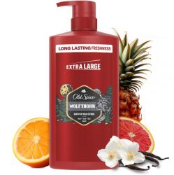 Old Spice Wolfthorn 3 az 1-ben tusfürdő és sampon, 800 ml