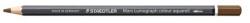 STAEDTLER Creion colorat acuarelă, hexagonal, STAEDTLER "Mars® Lumograph® 104", maro închis