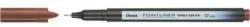 Pentel Liner, 0, 4 mm, PENTEL "Pointliner", maro nuc