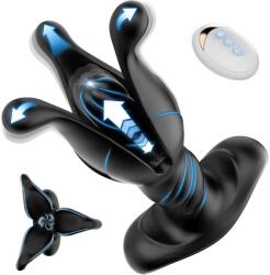 SESSO Vibrator Tension Shock Flapping Negru Vibrator